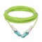 Add-On 3M CS MALE TO CS MALE STRAIGHT LIME GREEN OM5 DUPLEX FIBER OFNR RISER ADD-CS-CS-3M5OM5 - alternate 8